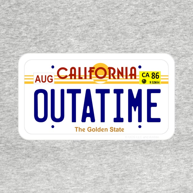 OUTATIME - Back to the Future by mikepod